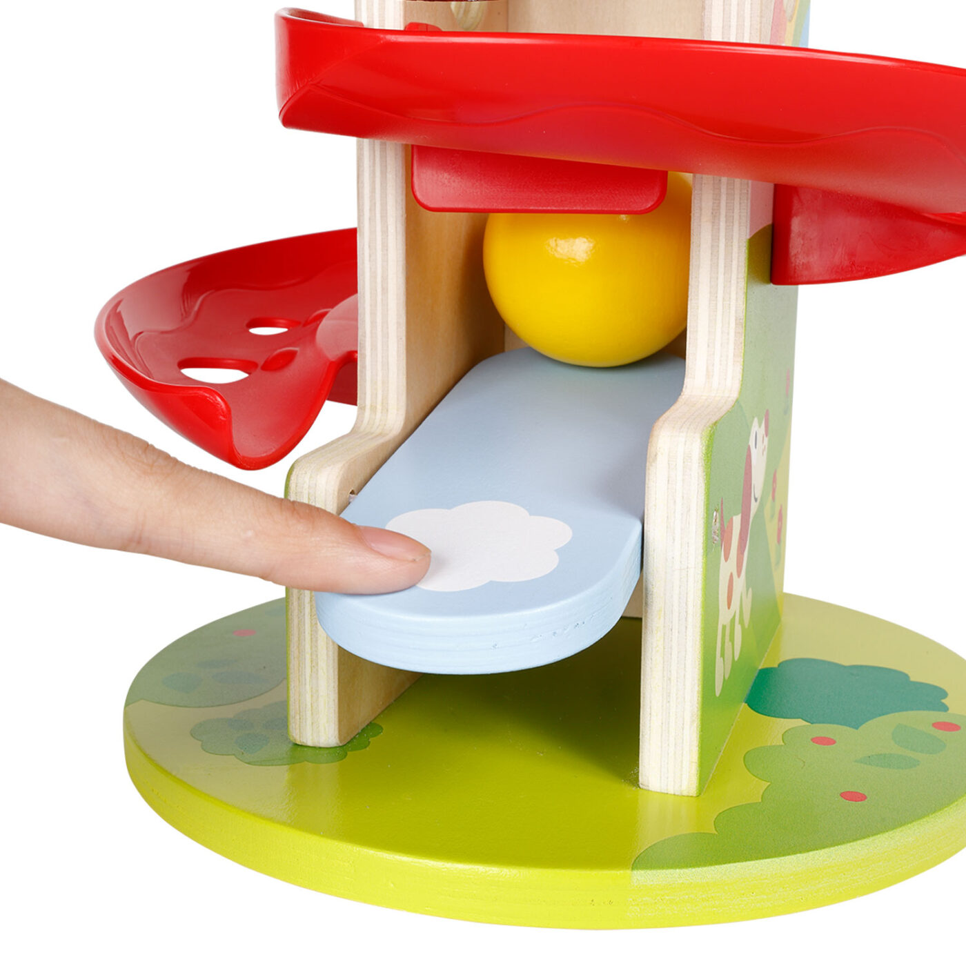 シーソーを使ってちょっとしたギミック遊び